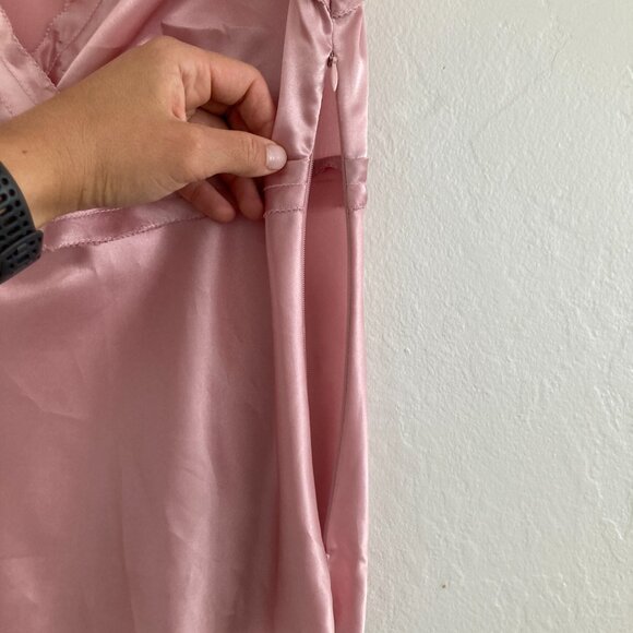 Vintage Jones Wear Surplice Babydoll Satin Tank Top Y2K 90s Fairy Whimsical 4 - Picture 5 of 10